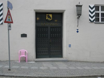 Ausstellungsansicht Rathausplatz Süd